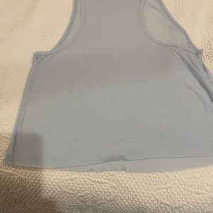 Alo light blue Activewear top